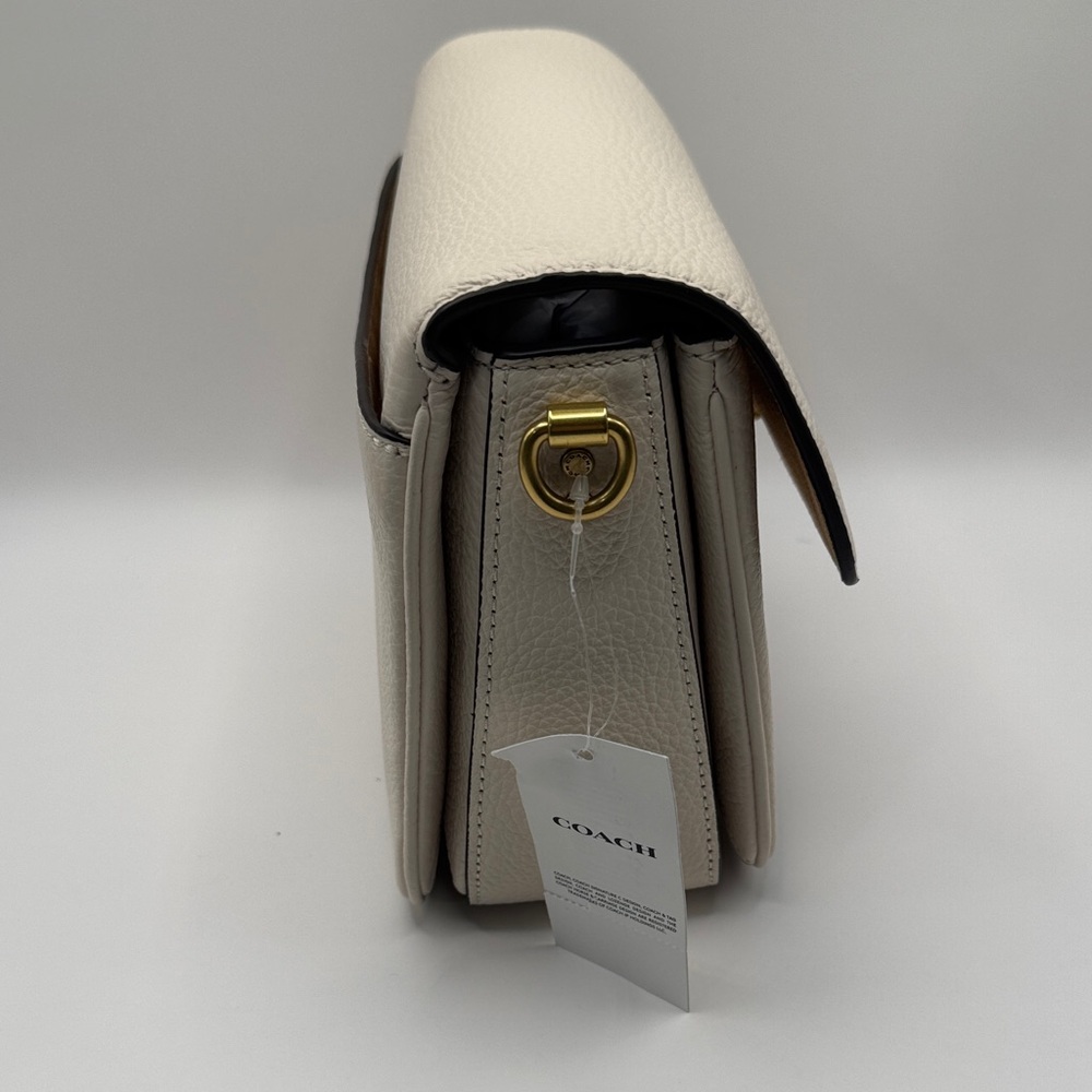 Coach Ivory Leather Crossbody Bag - Picture 6 of 7